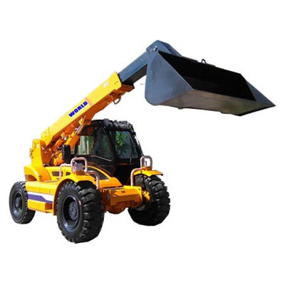 7 मीटर टेलीस्कोपिक हैंडलर फोर्कलिफ्ट 4ton विस्तारित बूम फोर्कलिफ्ट