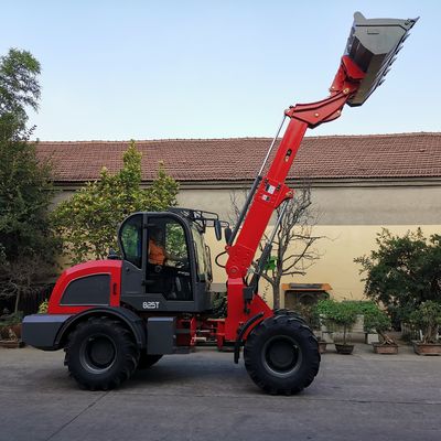 चांगचाई इंजन मिनी टेलिस्कोपिक व्हील लोडर एक्सटेंड बकेट बूम के साथ