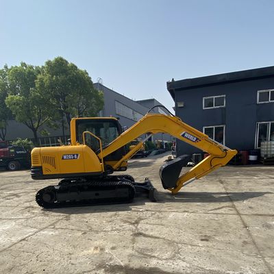 लचीला ऑपरेशन हाइड्रोलिक मिनी खुदाई 8ton कॉम्पैक्ट मिनी खुदाई