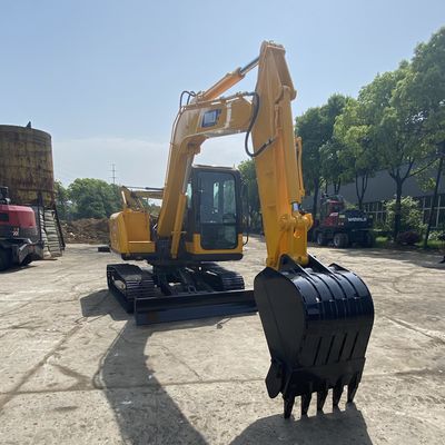 लचीला ऑपरेशन हाइड्रोलिक मिनी खुदाई 8ton कॉम्पैक्ट मिनी खुदाई