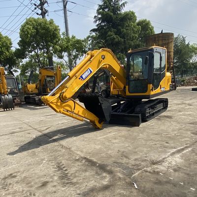 कॉम्पैक्ट मिनी क्रॉलर खुदाई मिनी खुदाई मशीन 0.36m3 बाल्टी के साथ
