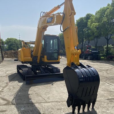 निर्माण कार्य के लिए 8ton मिनी क्रॉलर खुदाई यानमार मिनी खुदाई