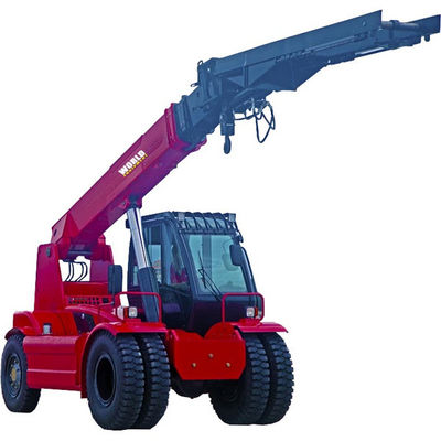 रिजिड सस्पेंशन टेलिस्कोपिक टेलीहैंडलर 10ton रियर व्हील स्टीयरिंग