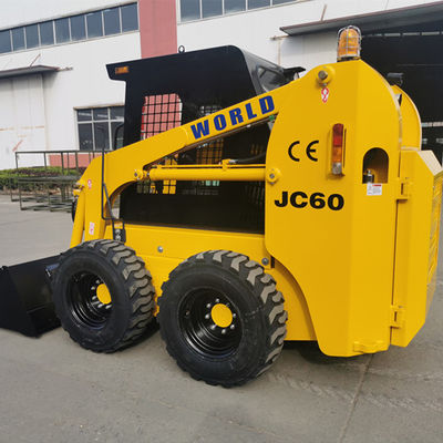 स्वीपर JC60 के साथ पॉवरप्लस बॉब कैट स्मॉल स्किड स्टीयर लोडर सेफ्टी