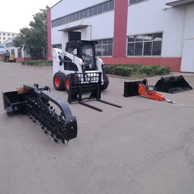 भूनिर्माण के लिए अनुकूलन छोटे स्किड स्टीयर लोडर डीजल