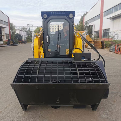 निर्माण के लिए CE छोटा स्किड स्टीयर लोडर 4WD उच्च क्षमता