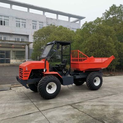35HP 4*4 व्हील ड्राइव 11L पाम ऑयल हार्वेस्टिंग ट्रैक्टर 4*2 रियर ड्राइव ट्रांसमिशन के साथ