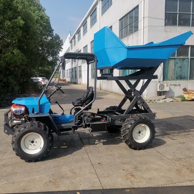 4 व्हील ड्राइव 14hp डीजल पाम तेल ट्रैक्टर उपकरण व्हीलबेस 2150 मिमी