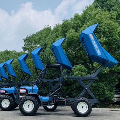 4 व्हील ड्राइव 14hp डीजल पाम तेल ट्रैक्टर उपकरण व्हीलबेस 2150 मिमी