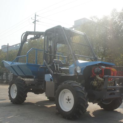 1325 मिमी ओपन कैब पाम ऑयल हार्वेस्टिंग मशीन वजन 1250 किलोग्राम ग्रेपल के साथ