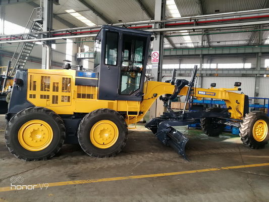 कमिंस 6BT5.9 मोटर ग्रेडर 3658 मिमी ब्लेड लंबाई 135HP फार्मलैंड लेवलिंग के साथ