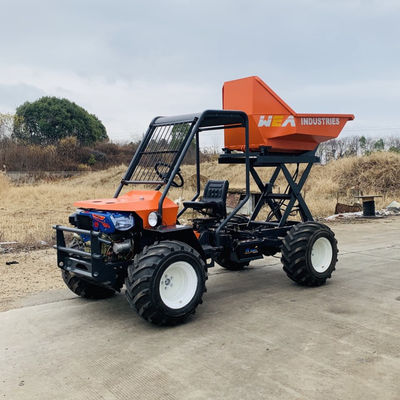 हाइड्रोलिक प्रणाली सर्वोत्तम परिणामों के लिए 4WD के साथ पाम तेल ट्रैक्टर मशीन