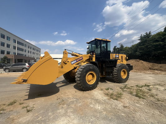 5.0-3.6 सीबीएम से CAT C6121 इंजन बाल्टी के साथ 5 टन फ्रंट लोडर