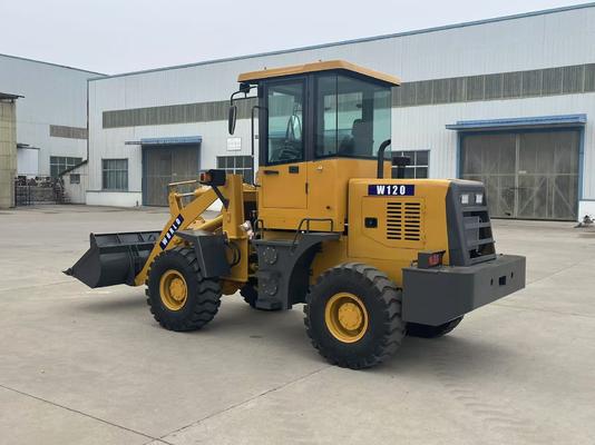 33kW/2400rpm रेटेड पावर और 267mm न्यूनतम ग्राउंड क्लीयरेंस के साथ शक्तिशाली छोटा बकेट लोडर