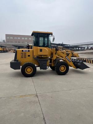 मिनी व्हील लोडर 1 टन 2 टन निर्माण छोटे खदान के लिए उपयोग करें बाल्टी 0.6m3 0.8m3