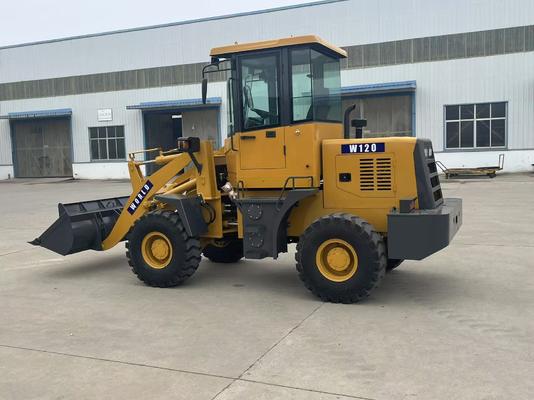 मिनी व्हील लोडर 1 टन 2 टन निर्माण छोटे खदान के लिए उपयोग करें बाल्टी 0.6m3 0.8m3