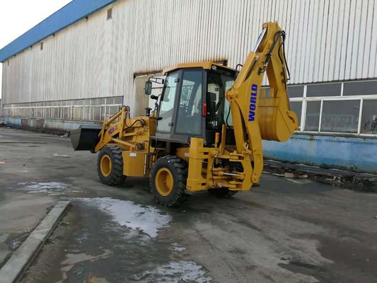 वीचाई इंजन के साथ कॉम्पैक्ट स्ट्रक्चर मिनी ट्रैक्टर बेकहो लोडर