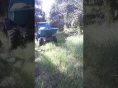 कृषि टायर प्रकार पाम ऑयल ट्रैक्टर डीजल इंजन से संचालित