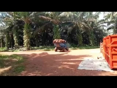 आगे की धुरी 4WD पाम ऑयल ट्रैक्टर व्हीलबेस 2150 मिमी और पीछे की धुरी 4WD